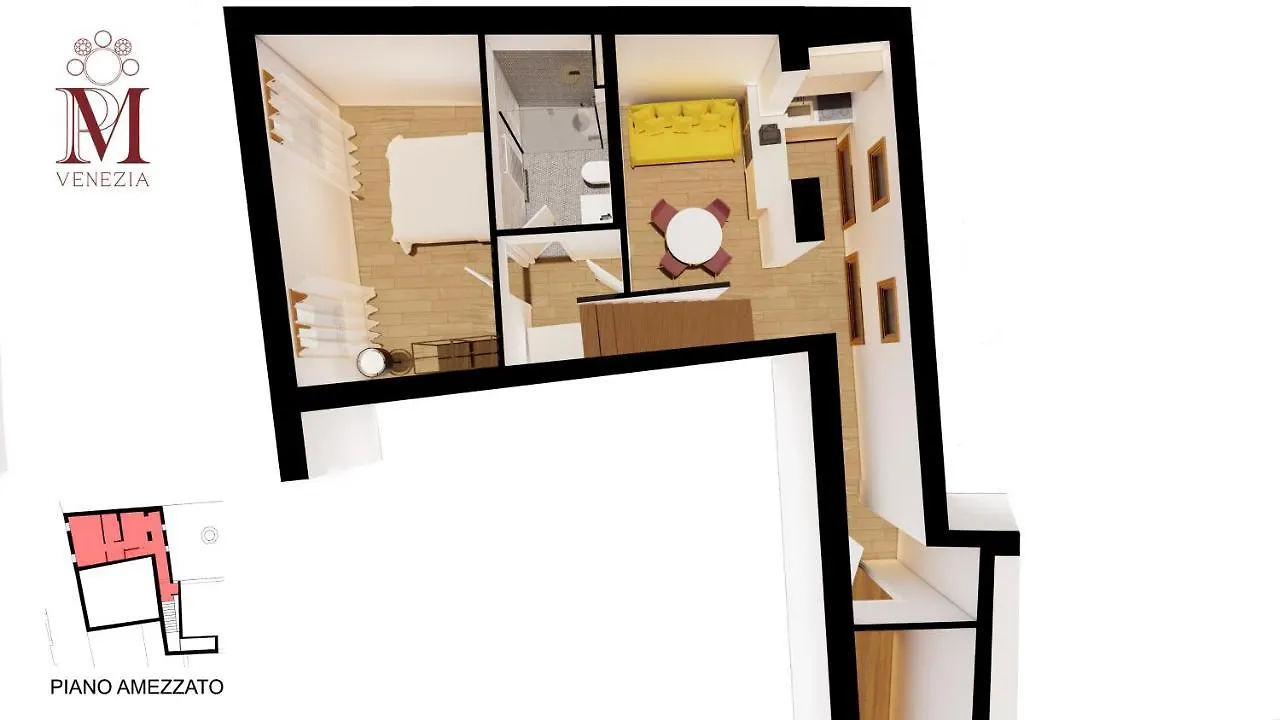 Palazzo Miracoli Apartments البندقية إيطاليا