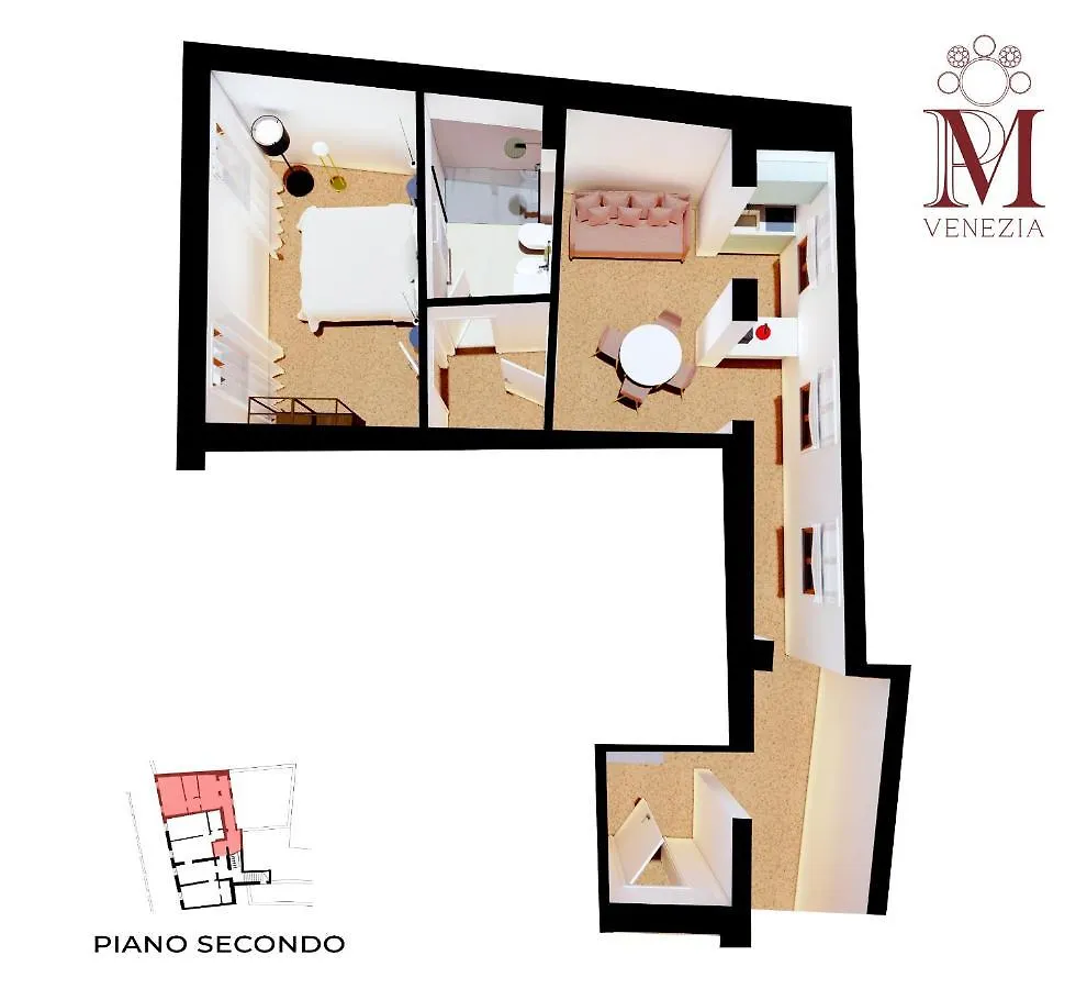 Palazzo Miracoli Apartments Venice